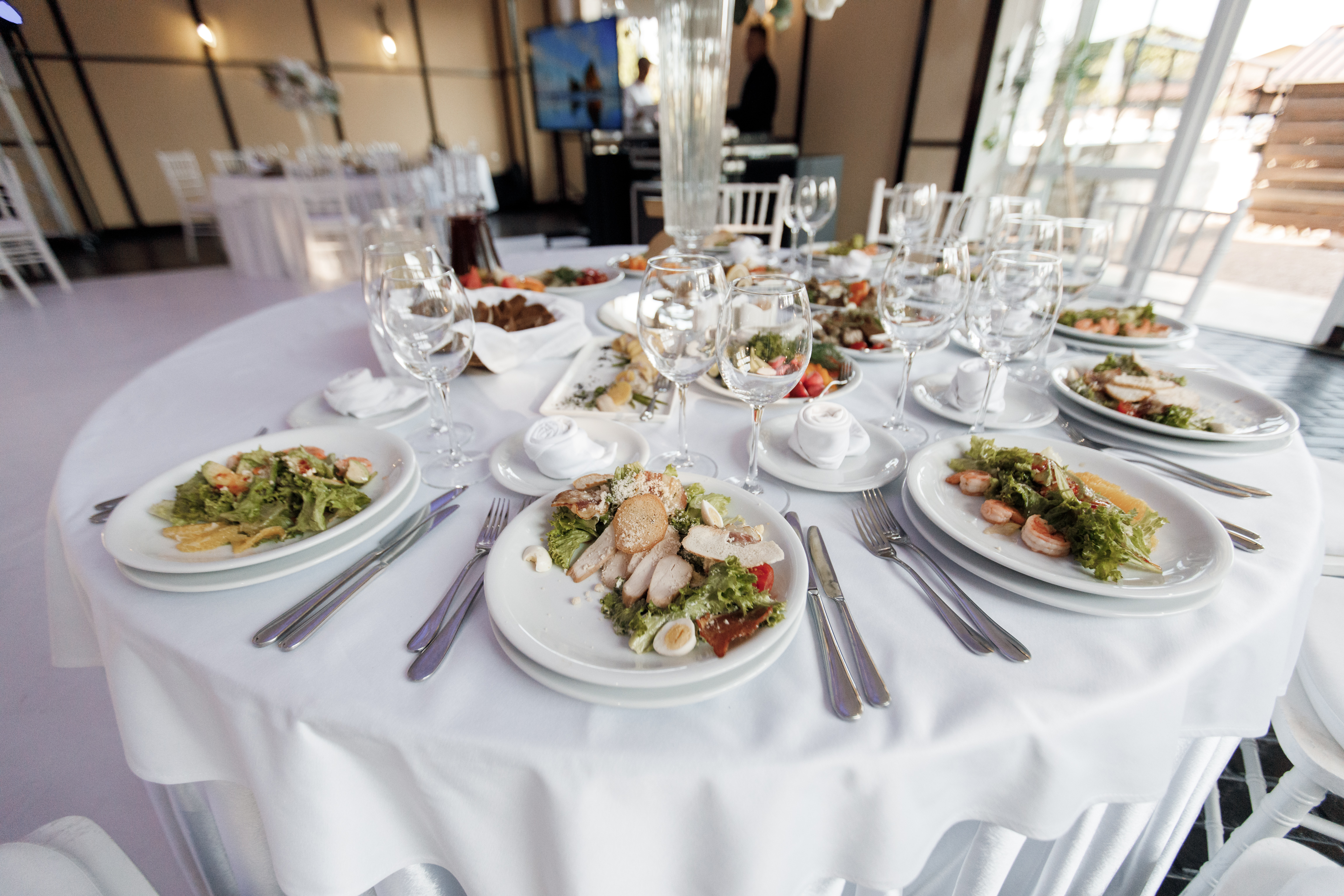 Estación gastronómica de catering
